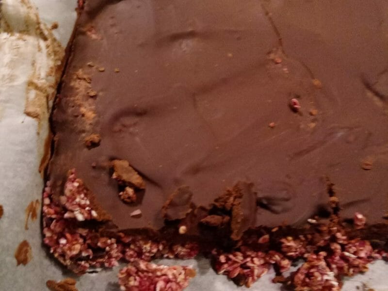 Cliquez pour zoomer ! Barres de céréales à l’avoine, noisettes, banane et chocolat Thermomix par jujulafripouille