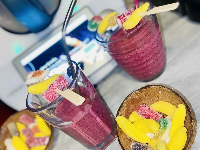 Cliquez pour zoomer ! Smoothie fruits rouges et banane Thermomix par safyanes3