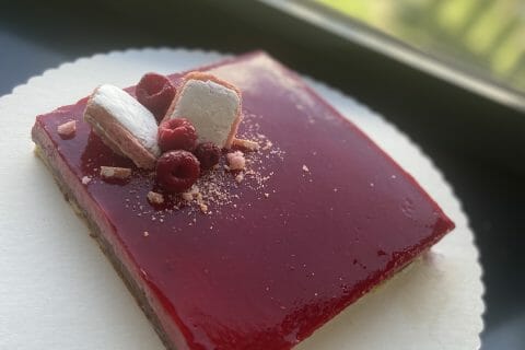 Cliquez pour zoomer ! Bavarois aux framboises Thermomix par safyanes3
