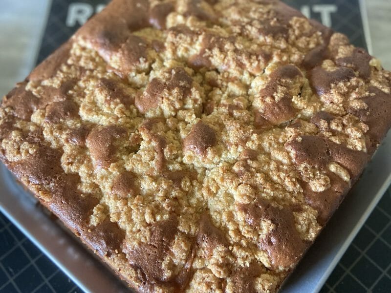 Cliquez pour zoomer ! Crumb cake framboises Thermomix par safyanes3