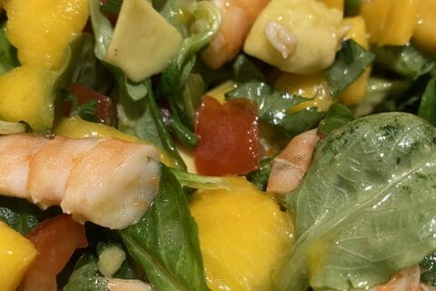 Cliquez pour zoomer ! Ceviche de crevettes, mangue, avocat Thermomix par Nessi