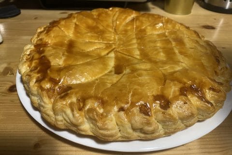 Cliquez pour zoomer ! Galette des rois à la frangipane Thermomix par Nessi