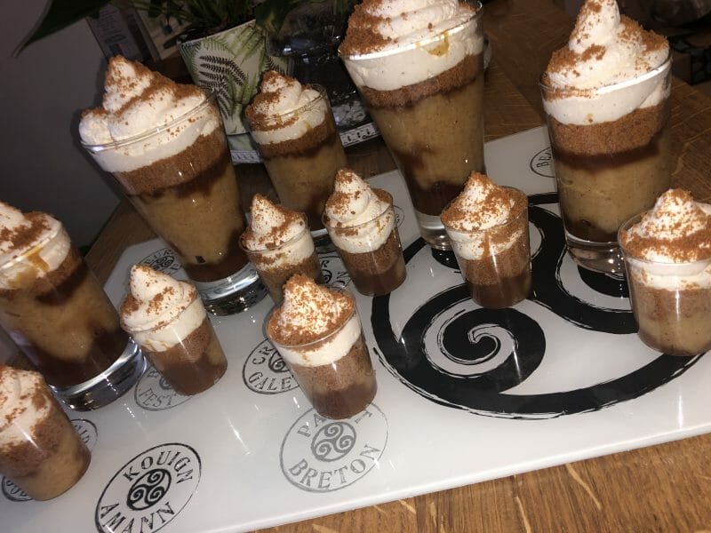 Cliquez pour zoomer ! Verrines pommes caramel et spéculoos Thermomix par soso45140