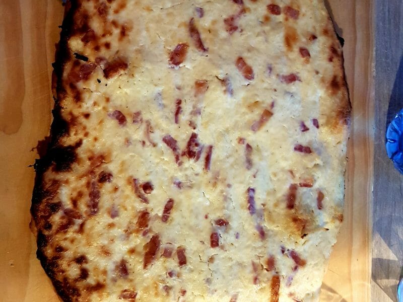 Cliquez pour zoomer ! Flammekueche traditionnelle Thermomix par Marta