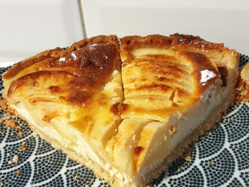Cliquez pour zoomer ! Tarte normande aux pommes Thermomix par 2931manitou