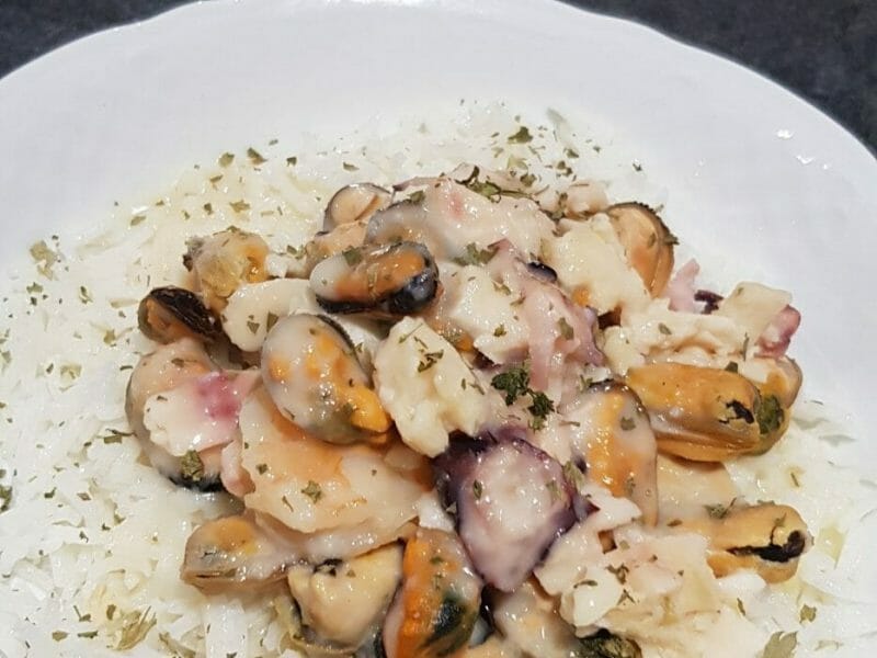 Cliquez pour zoomer ! Blanquette de la mer Thermomix par Céline 42300