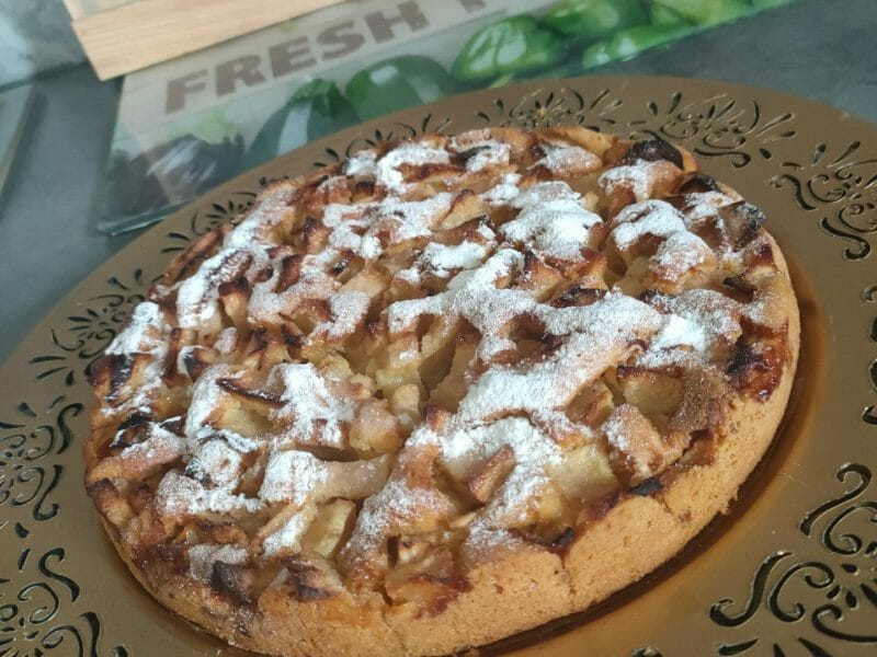 Cliquez pour zoomer ! Tarte Suisse aux pommes Thermomix par ophelie2609