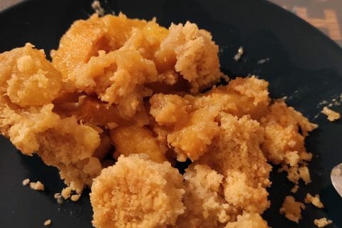 Cliquez pour zoomer ! Crumble au kaki Thermomix par marie_miimii