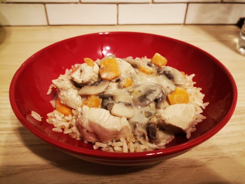 Cliquez pour zoomer ! Blanquette de poulet Thermomix par benathi