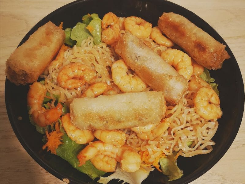 Cliquez pour zoomer ! Bo Bun de crevettes marinées Thermomix par benathi