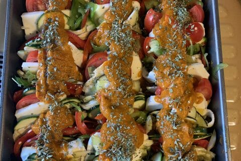 Cliquez pour zoomer ! Tian de légumes et mozarella Thermomix par joanvann
