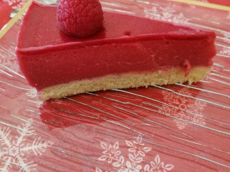 Cliquez pour zoomer ! Bavarois aux framboises Thermomix par liliecerise