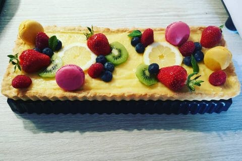 Cliquez pour zoomer ! Tarte au citron Thermomix par liliecerise