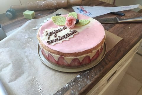 Cliquez pour zoomer ! Fraisier Thermomix par Octopus73