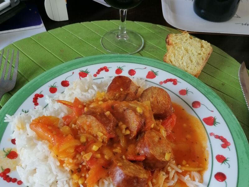 Cliquez pour zoomer ! Rougail saucisse Thermomix par cindy_277