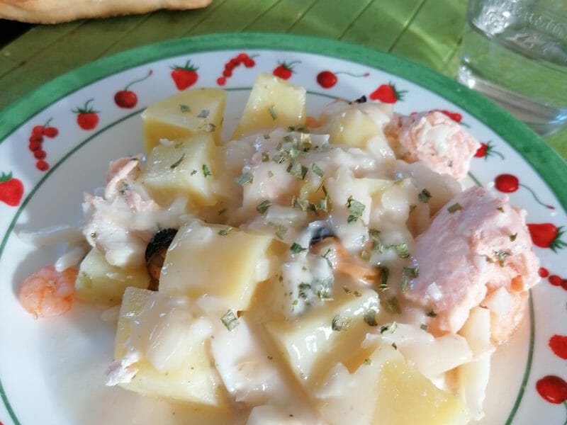 Cliquez pour zoomer ! Blanquette de la mer Thermomix par cindy_277