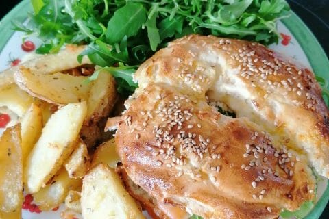 Cliquez pour zoomer ! Bagels au saumon fumé Thermomix par cindy_277