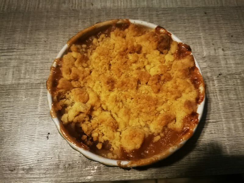 Cliquez pour zoomer ! Crumble aux Pommes Thermomix par laetevan