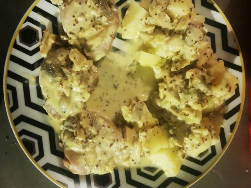 Cliquez pour zoomer ! Filet mignon à la moutarde Thermomix par laetevan