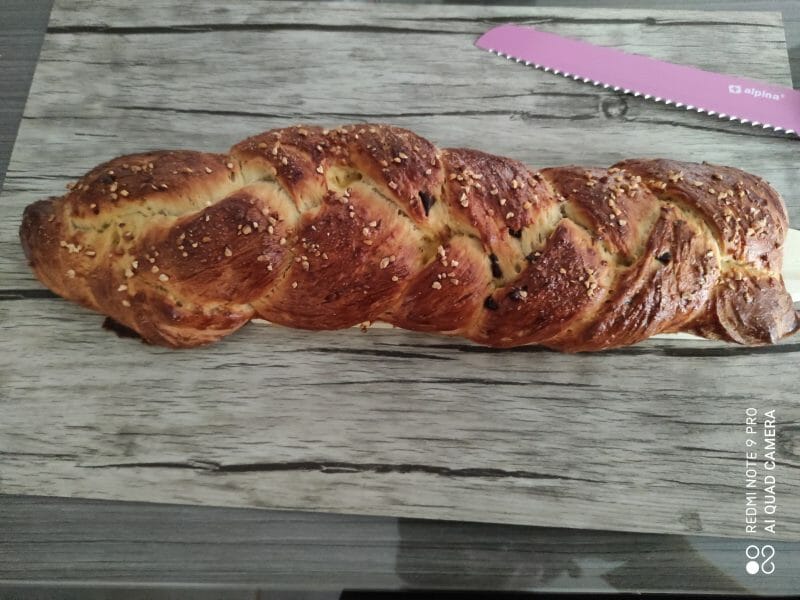 Cliquez pour zoomer ! Brioche tressée à la mie filante Thermomix par aramata_1
