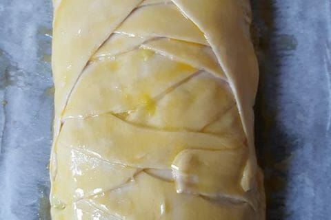 Cliquez pour zoomer ! Feuilleté saumon et poireaux Thermomix par Girolata