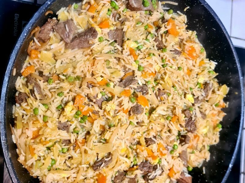 Cliquez pour zoomer ! Riz au bœuf à la chinoise Thermomix par welsia