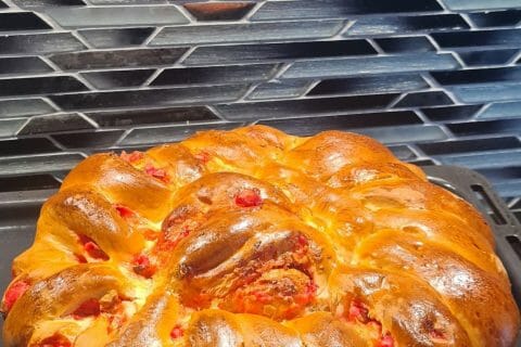 Cliquez pour zoomer ! Brioche aux pralines roses Thermomix par welsia