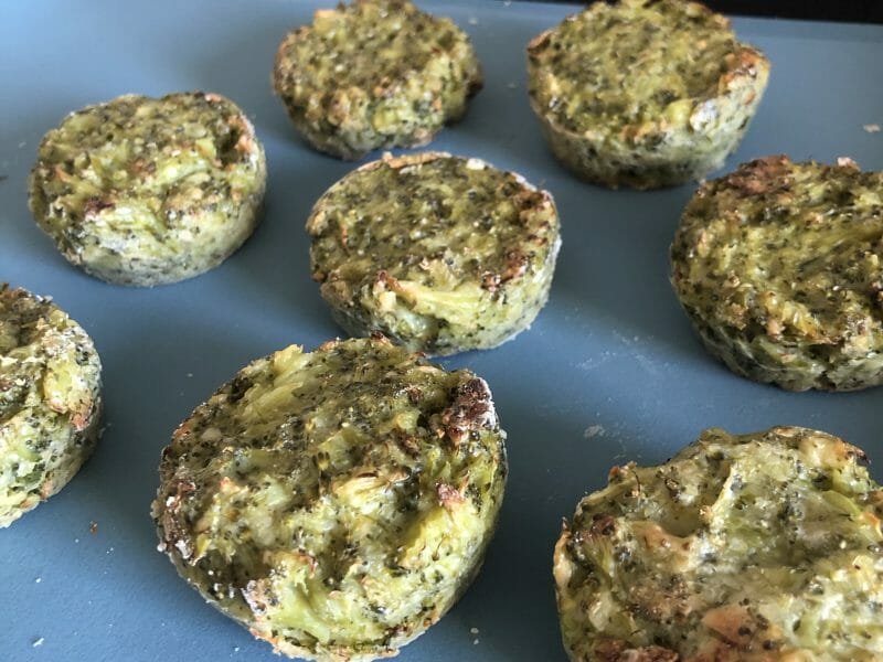 Cliquez pour zoomer ! Galettes de brocolis Thermomix par mariechachaa