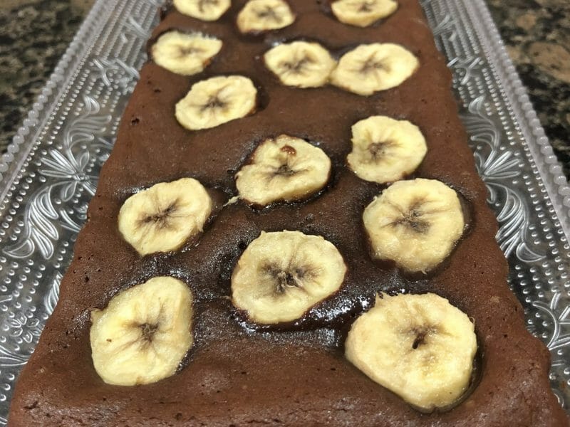 Cliquez pour zoomer ! Brownie fondant choco-banane Thermomix par oum_aaroun