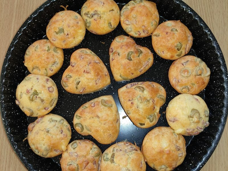 Cliquez pour zoomer ! Cake salé jambon fromage et olives Thermomix par mimie2912