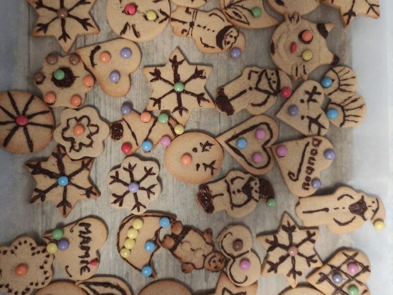 Cliquez pour zoomer ! Sablés rennes de Noël Thermomix par mimie2912