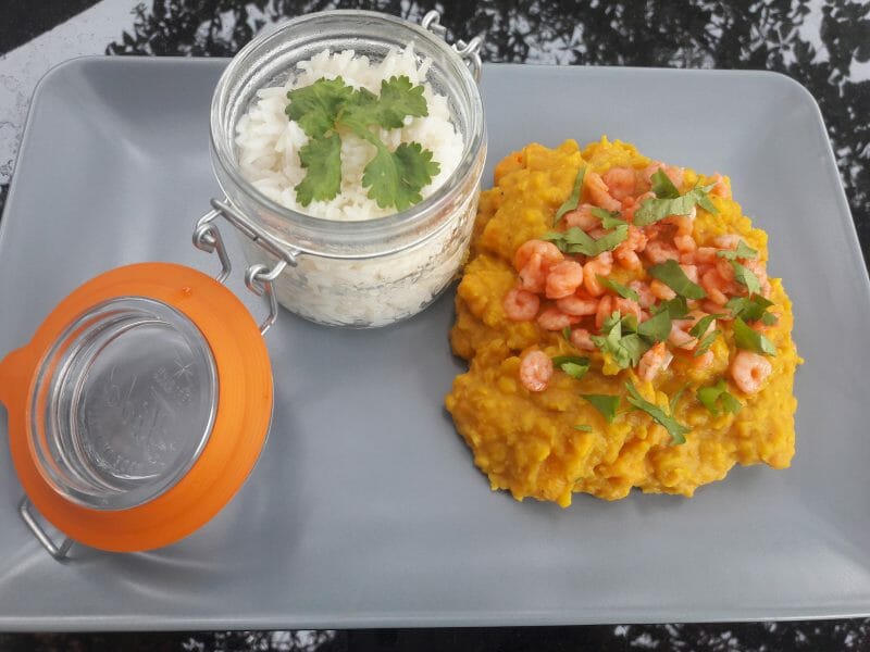 Cliquez pour zoomer ! Dhal de patate douce et de lentilles corail Thermomix par melmathys