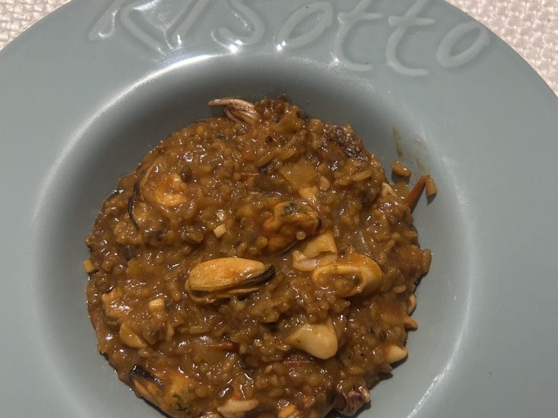 Cliquez pour zoomer ! Risotto aux fruits de mer Thermomix par melmathys