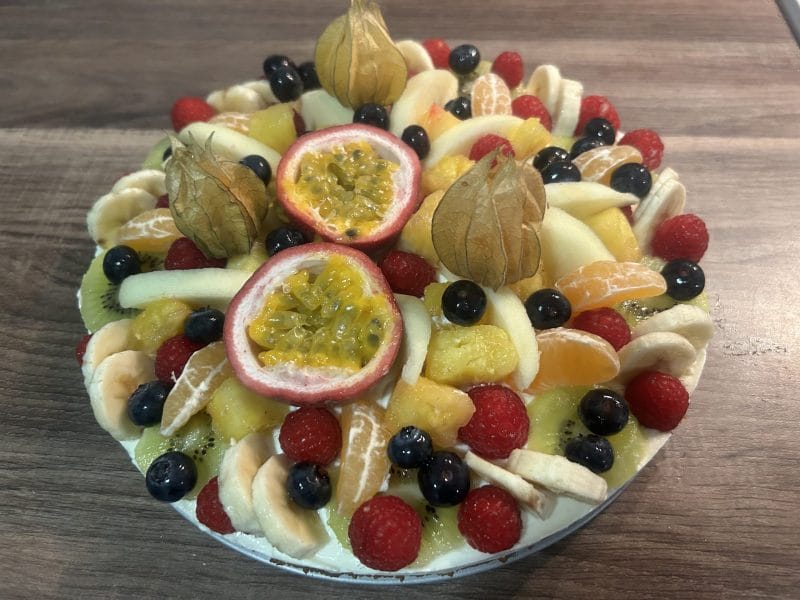 Cliquez pour zoomer ! Tarte aux fraises sans cuisson Thermomix par melmathys