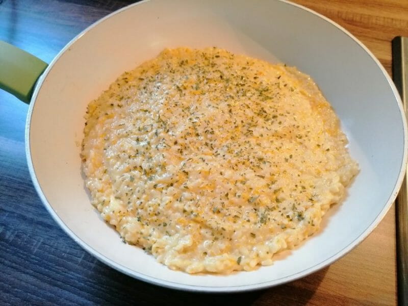 Cliquez pour zoomer ! Risotto butternut et chèvre frais Thermomix par melmathys