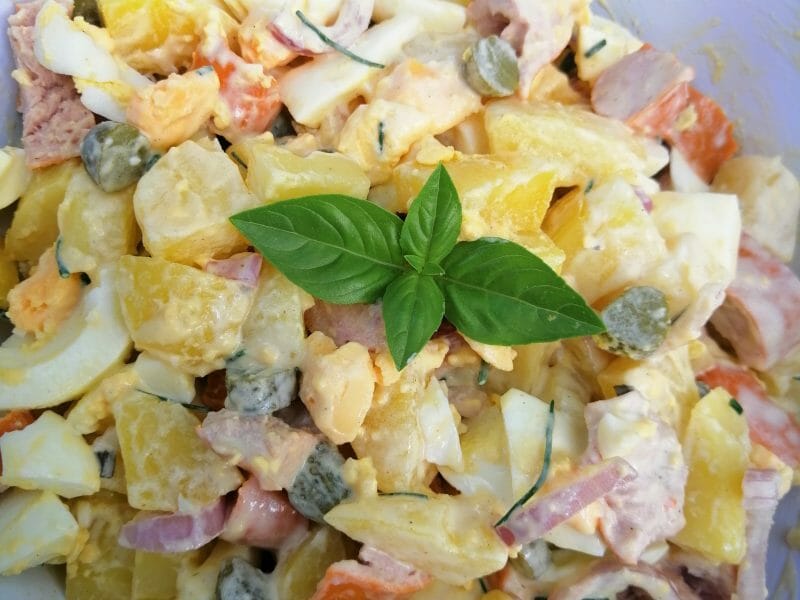 Cliquez pour zoomer ! Salade strasbourgeoise Thermomix par melmathys