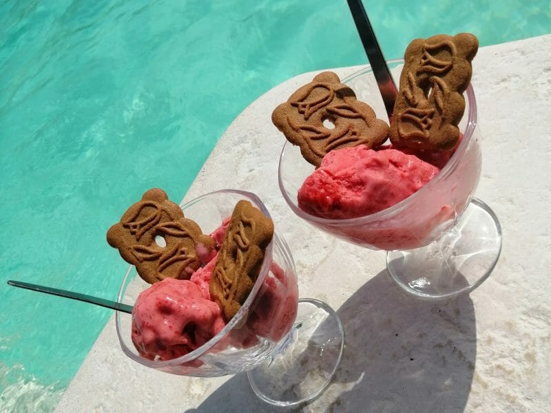 Cliquez pour zoomer ! Glace à la fraise Thermomix par melmathys