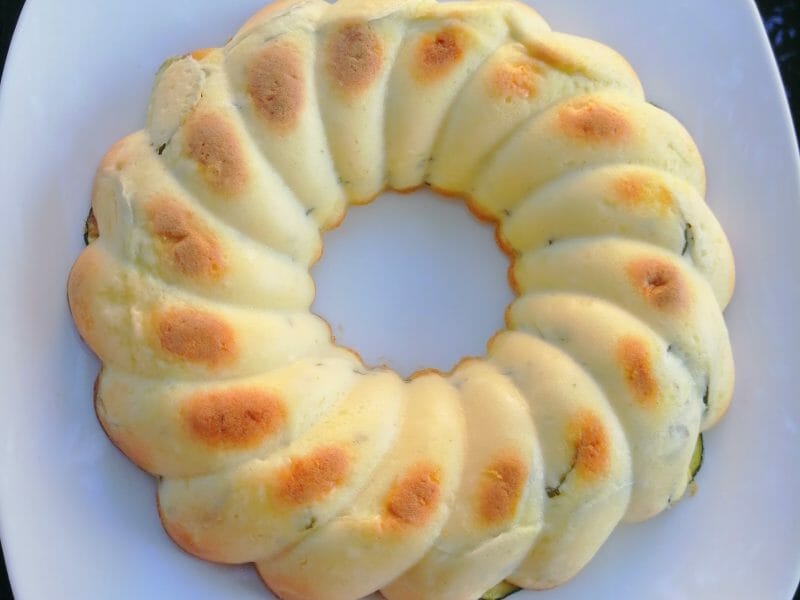 Cliquez pour zoomer ! Clafoutis courgettes et feta Thermomix par melmathys