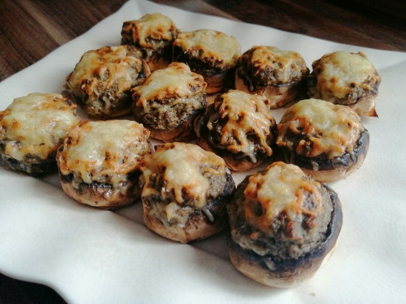 Cliquez pour zoomer ! Champignons farcis Thermomix par melmathys