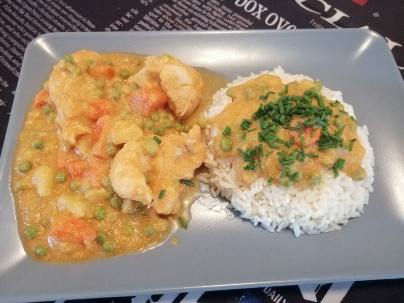 Cliquez pour zoomer ! Poulet Thaï au curry Thermomix par melmathys
