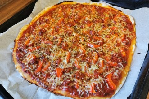 Cliquez pour zoomer ! Pâte à pizza Thermomix par melmathys