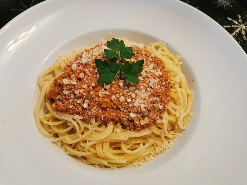Cliquez pour zoomer ! Spaghettis bolognaise Thermomix par melmathys