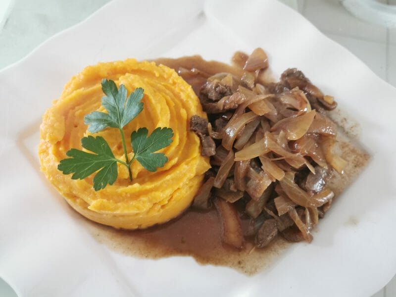 Cliquez pour zoomer ! Purée de patates douces au lait de coco Thermomix par melmathys