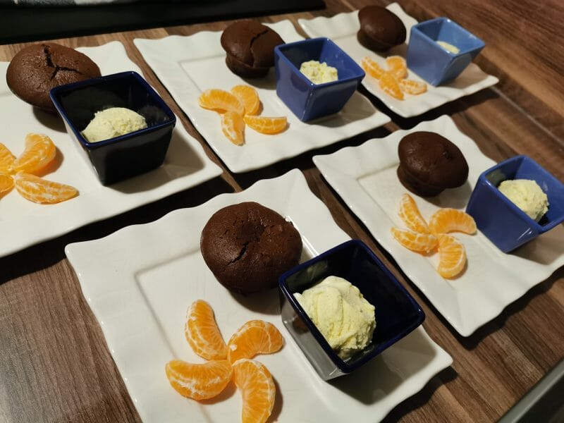 Cliquez pour zoomer ! Ramequins fondants au chocolat Thermomix par melmathys