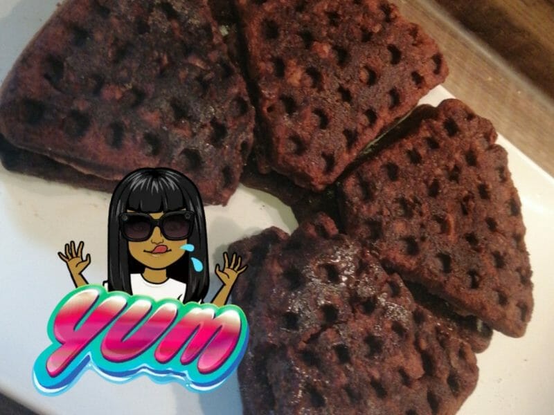 Cliquez pour zoomer ! Gaufres brownies Thermomix par melmathys