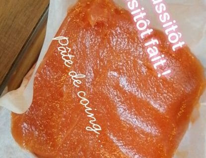 Cliquez pour zoomer ! Pâte de coing Thermomix par melmathys