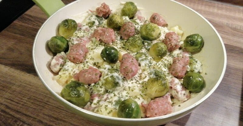 Cliquez pour zoomer ! Potée de choux de Bruxelles Thermomix par melmathys