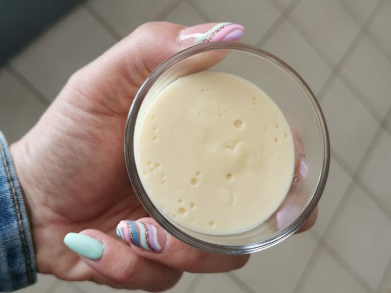 Cliquez pour zoomer ! Crème dessert au chocolat blanc Thermomix par melmathys