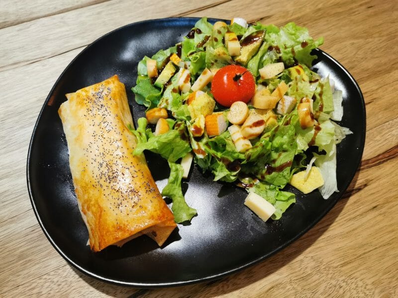 Cliquez pour zoomer ! Brick de saumon et poireaux Thermomix par melmathys
