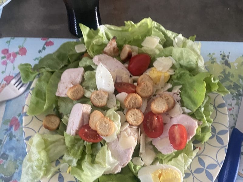 Cliquez pour zoomer ! Salade César Thermomix par myriam_146